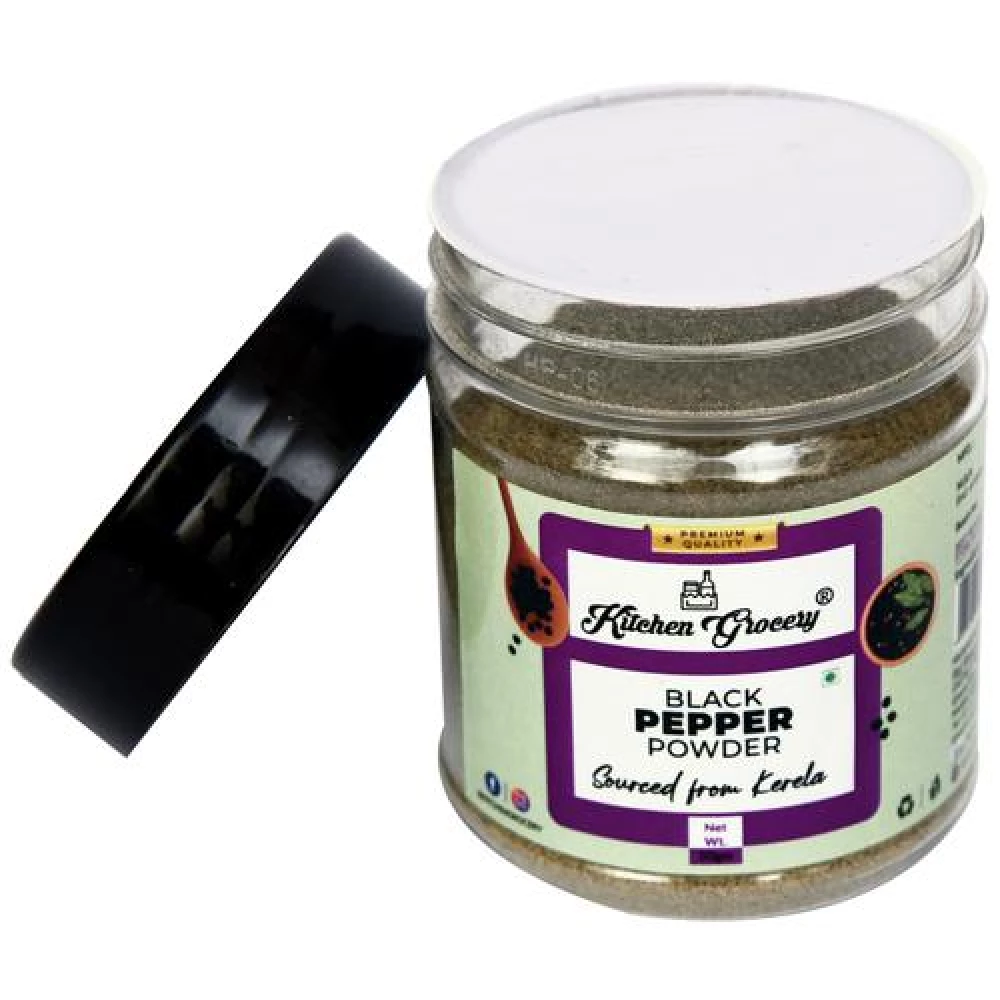 Kitchen Grocery Black Pepper Powder - Enhances Flavour, 50 g-5.webp